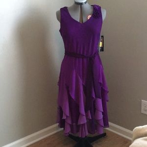Purple “Signature by Robbie Bee” dress